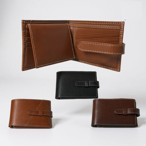 Billetera Formal de cuero personalizado con logo