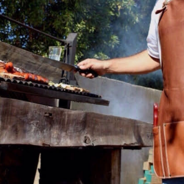 Pechera de Cuero Talla L - XL